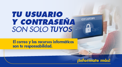 Imagen el correo y los recursos informáticos son tu responsabilidad
